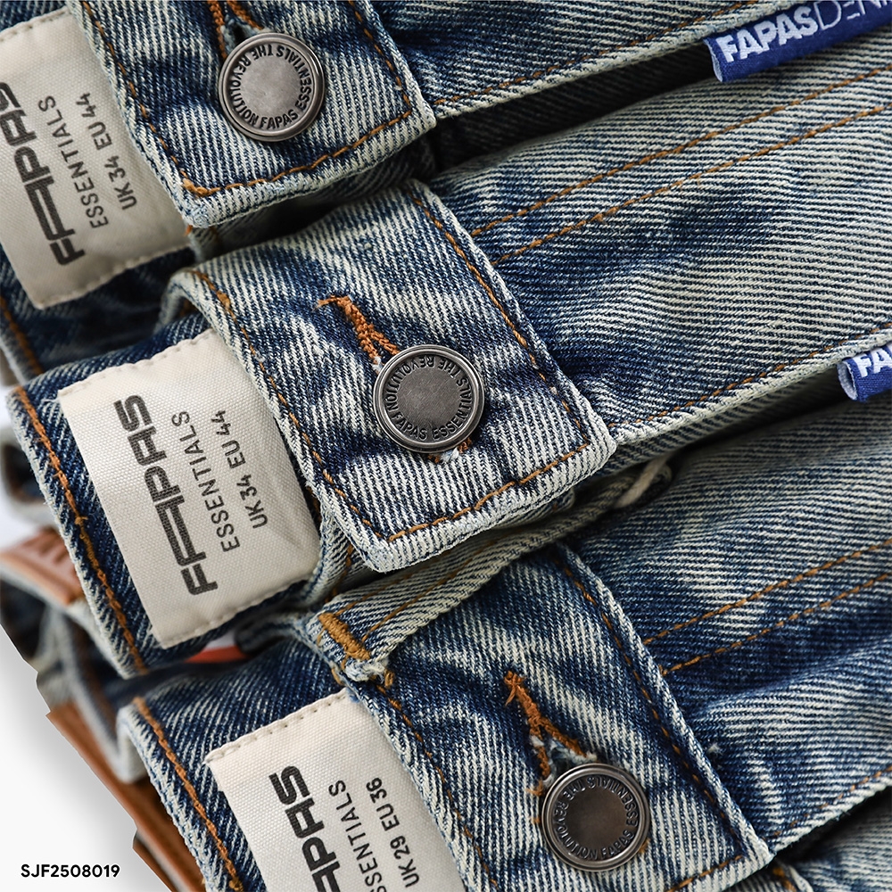 Shorts Jean Fapas Relaxed Growing