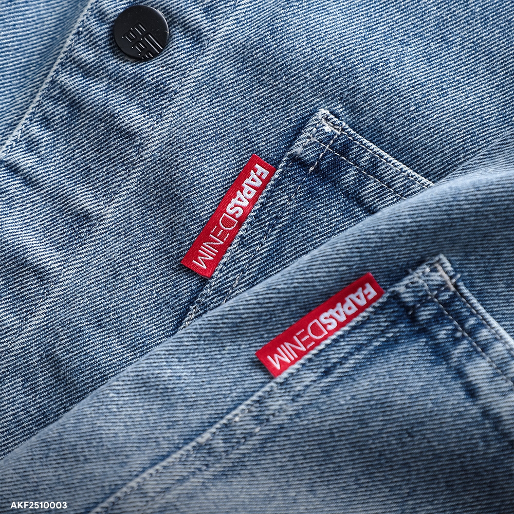 Áo Khoác Jean Fapas Relaxed Neat