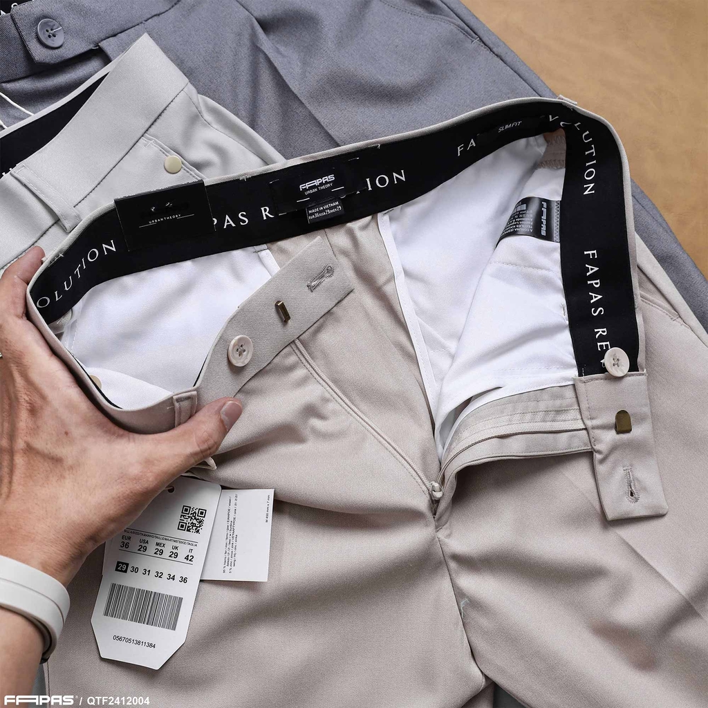 Quần Tây Fapas Slimfit Day