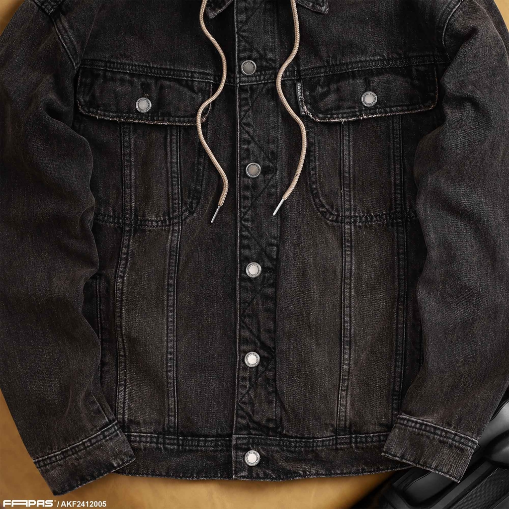Áo Khoác Jean Fapas Relaxed Bio
