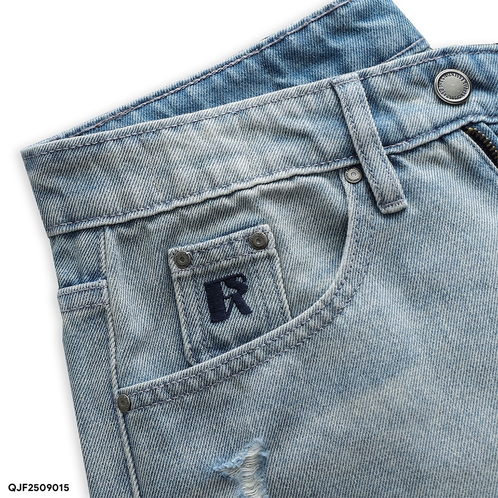 Quần Jeans Fapas Crop Fit Book