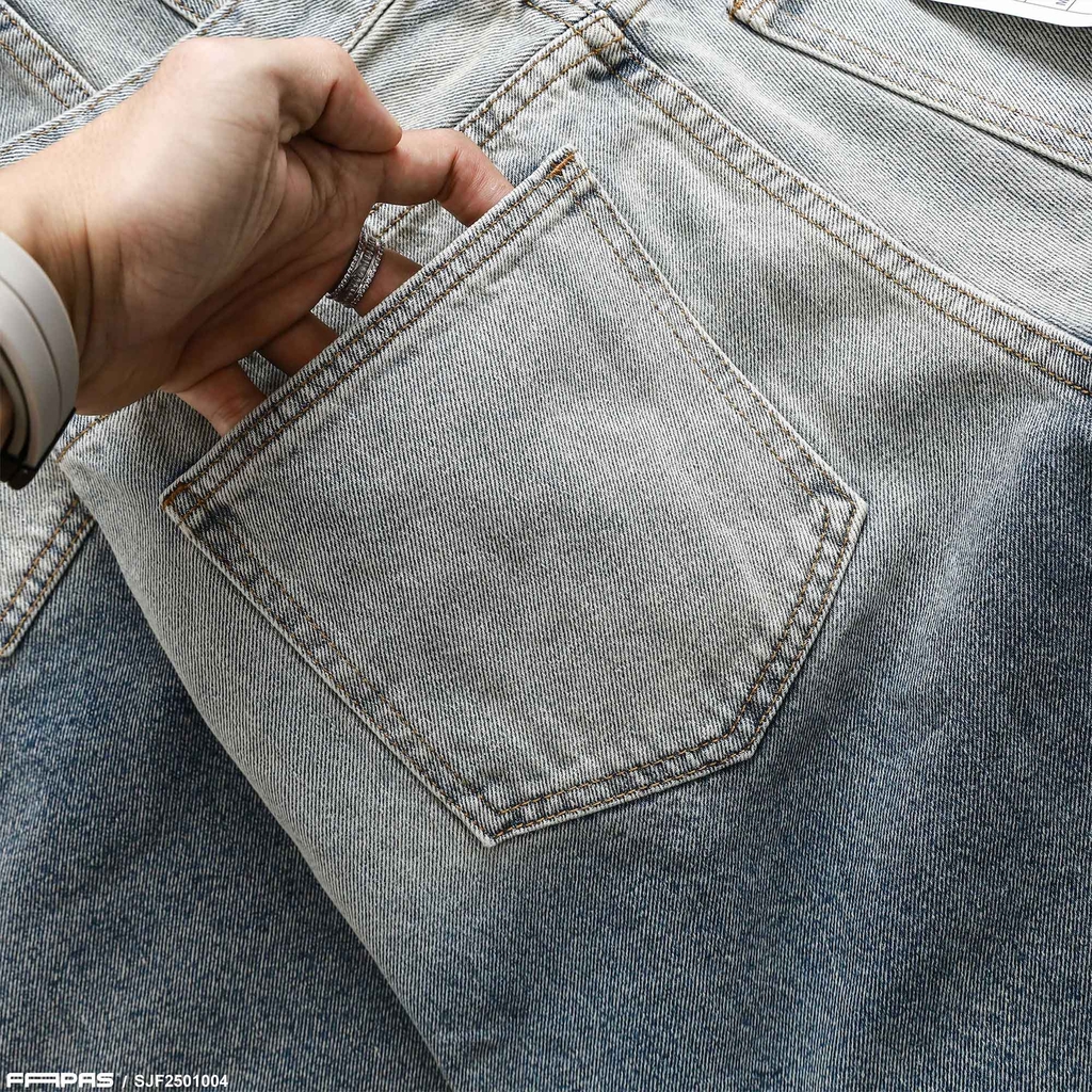 Short Jean Fapas Straight Fit Author