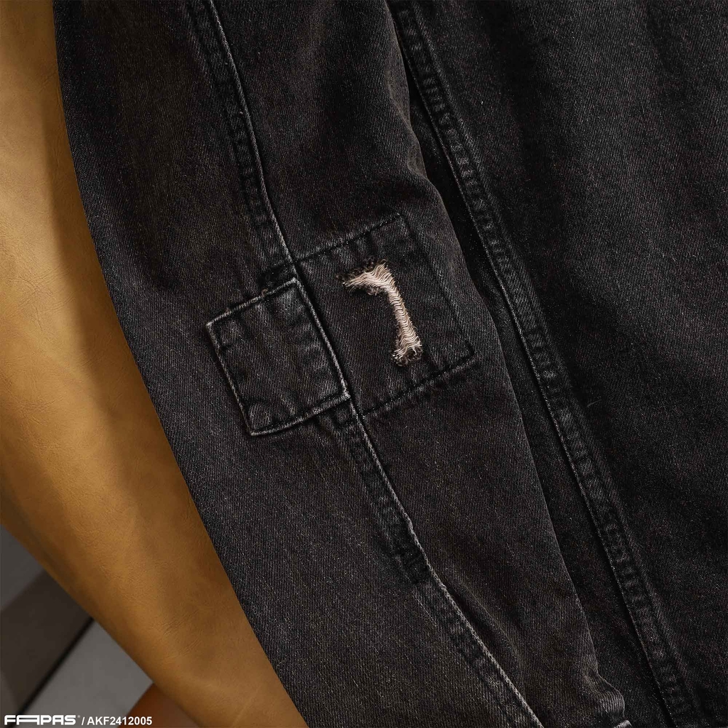 Áo Khoác Jean Fapas Relaxed Bio