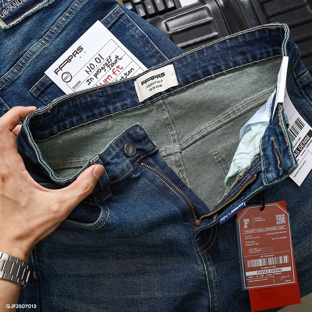 Quần Jeans Fapas Slimfit Cousin