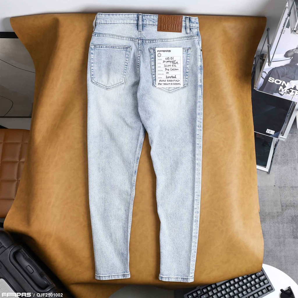 Quần Jean Fapas Slimfit Nail
