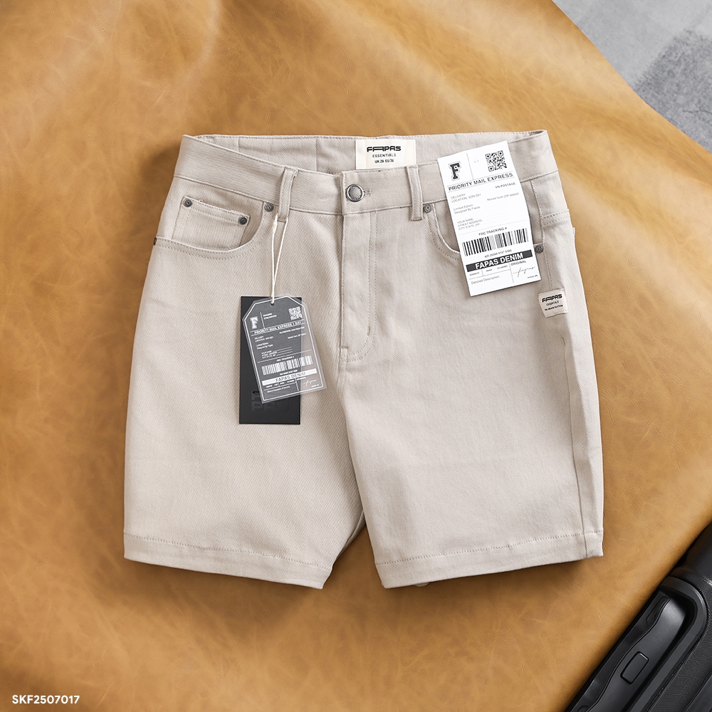 Shorts Kaki Fapas Relaxed Maya