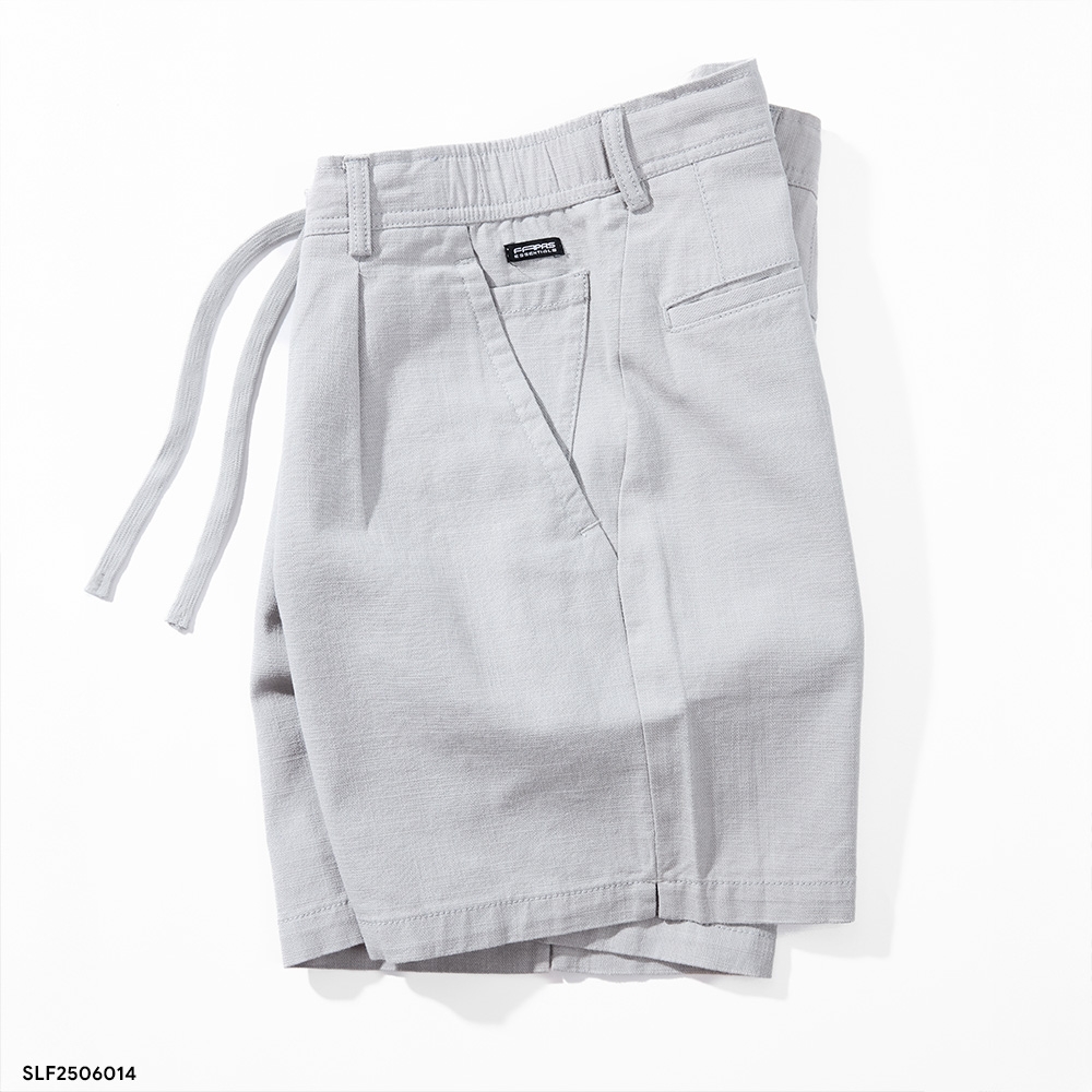 Shorts Linen Fapas Relaxed Hidden