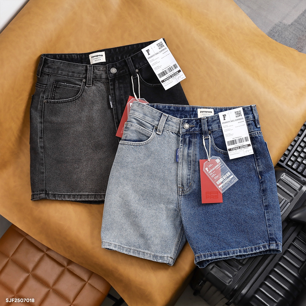 Shorts Jean Fapas Relaxed Tree