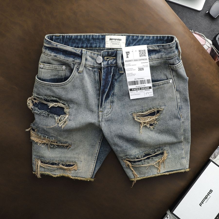 Quần Shorts Jean Regular Fantas