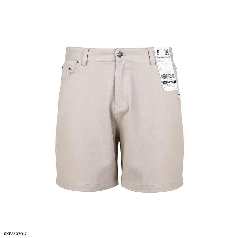 Shorts Kaki Fapas Relaxed Maya