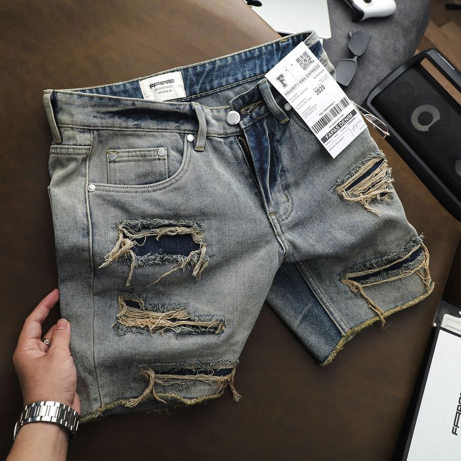 Quần Shorts Jean Regular Fantas