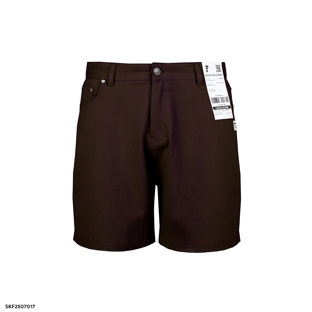 Shorts Kaki Fapas Relaxed Maya