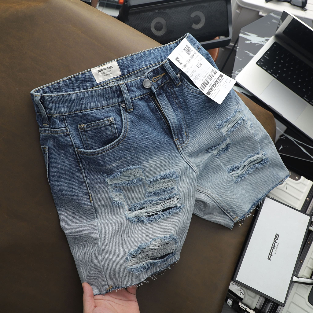 Quần Shorts Jean Relaxed Elvis