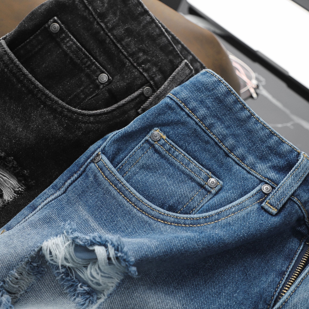 Quần Shorts Jean Relaxed Elvis