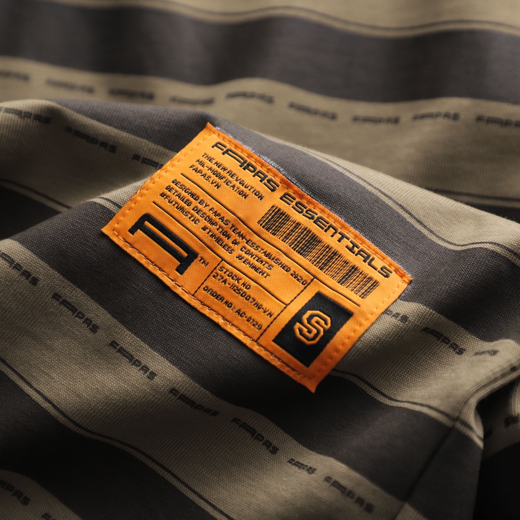 Áo Thun Ngắn Regular Striping