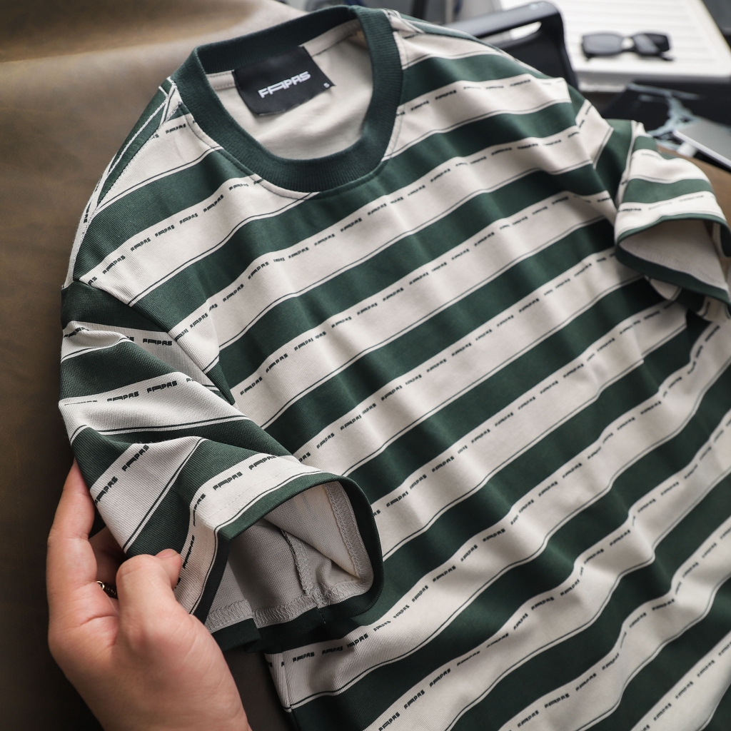 Áo Thun Ngắn Regular Striping