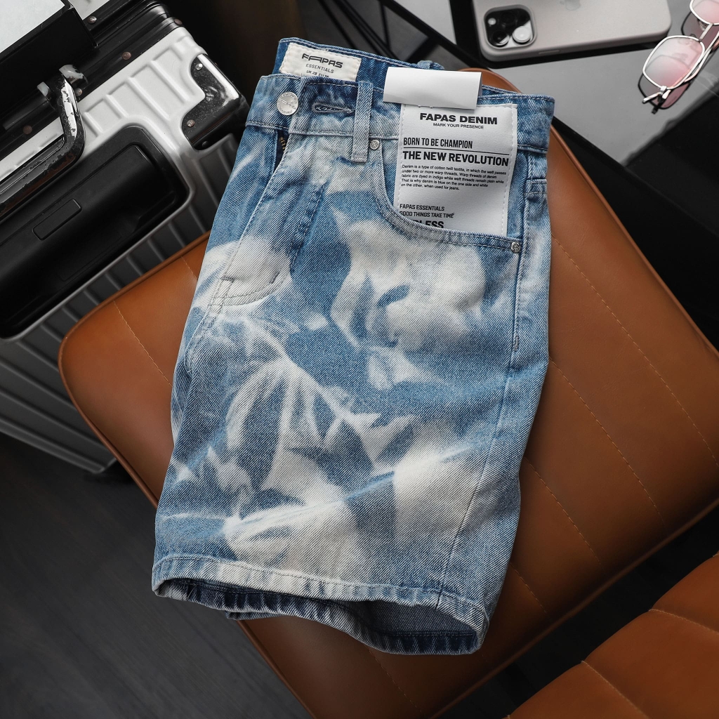 Quần Short Jean Relaxed Loopy
