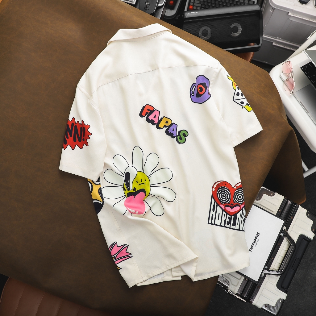 Áo Sơ Mi Tay Ngắn Relaxed Baro