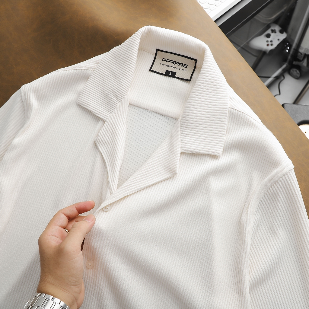 Áo Sơ Mi Ngắn Relaxed Simon