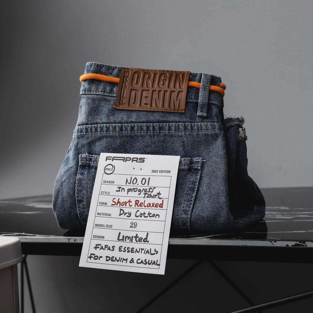 Quần Shorts Jean Relaxed Tama