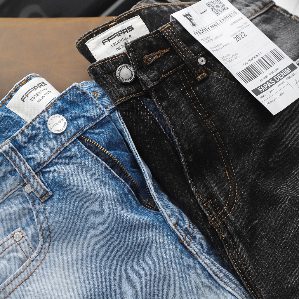 Quần Shorts Jean Relaxed Amani