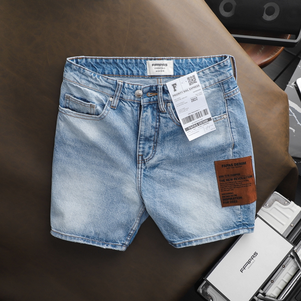 Quần Shorts Jean Relaxed Amani