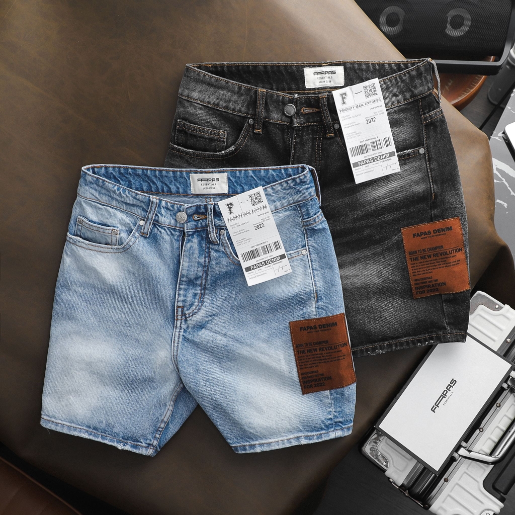 Quần Shorts Jean Relaxed Amani