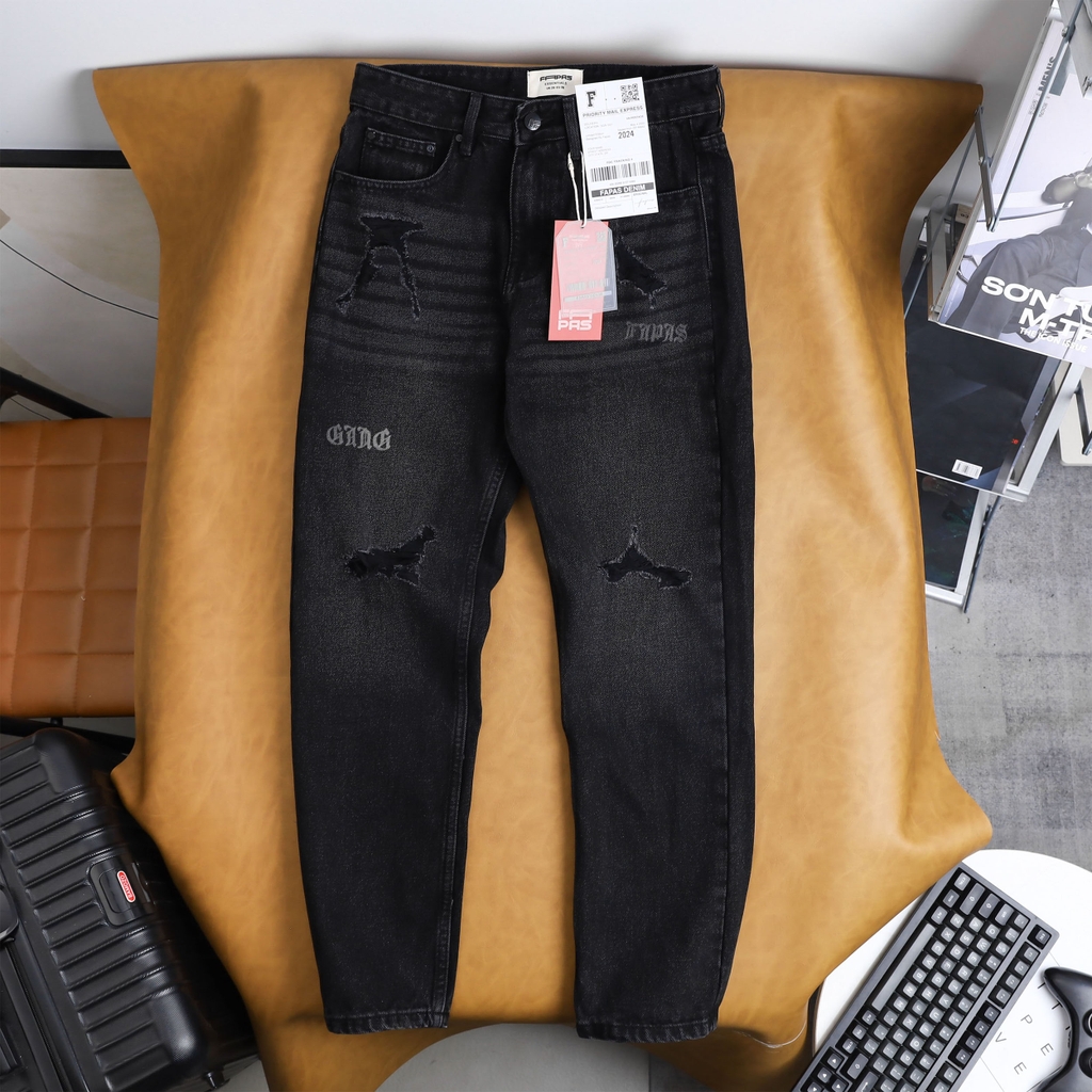Quần Jean Fapas Straight Gang