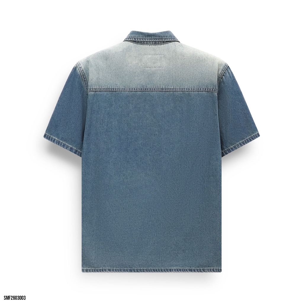 Sơ Mi Tay Ngắn Jean Fapas Boxy Dream