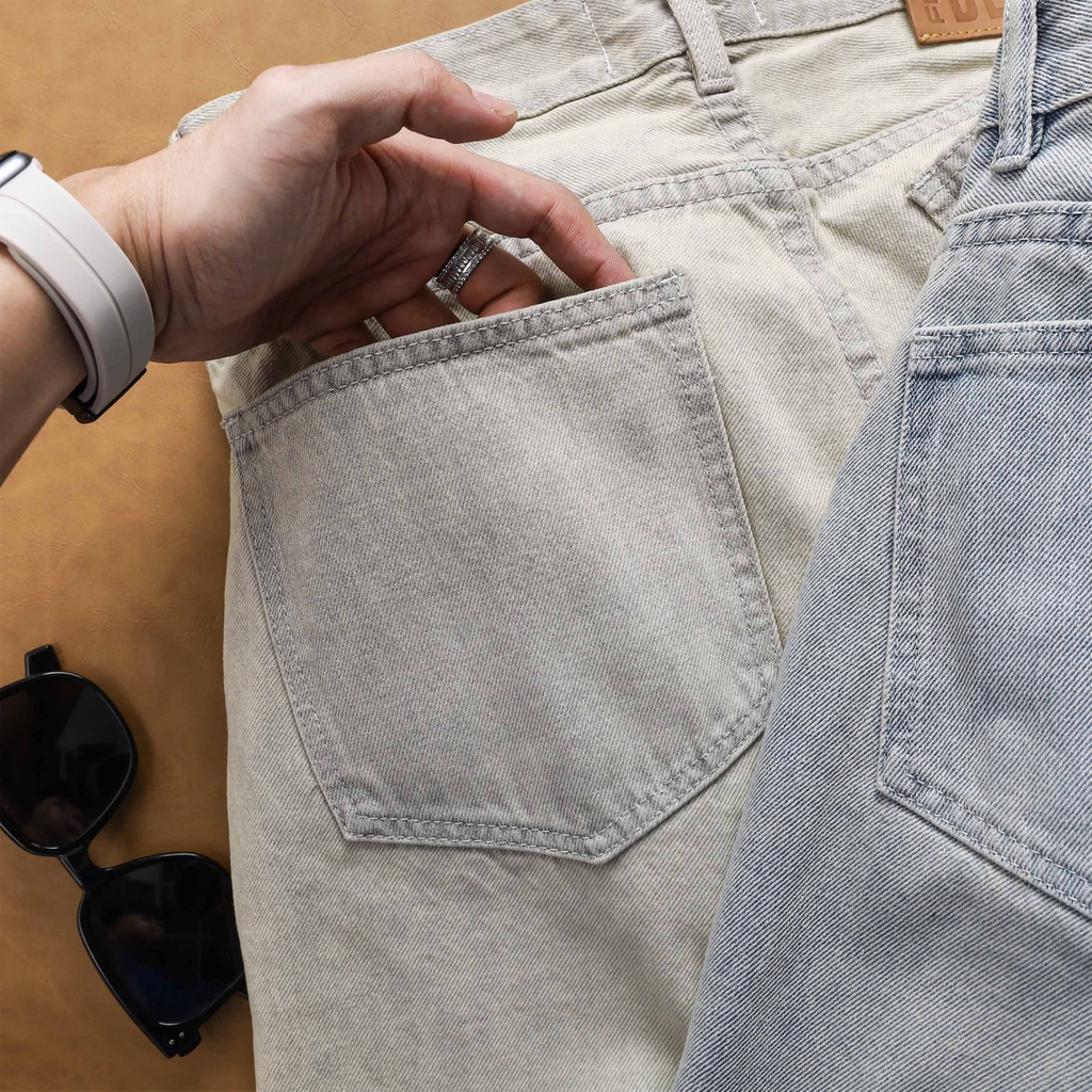 Shorts Jean Fapas Straight Fit Pillow