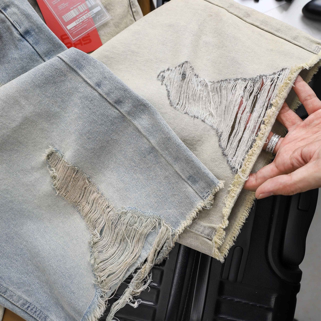 Shorts Jean Fapas Straight Fit Pillow
