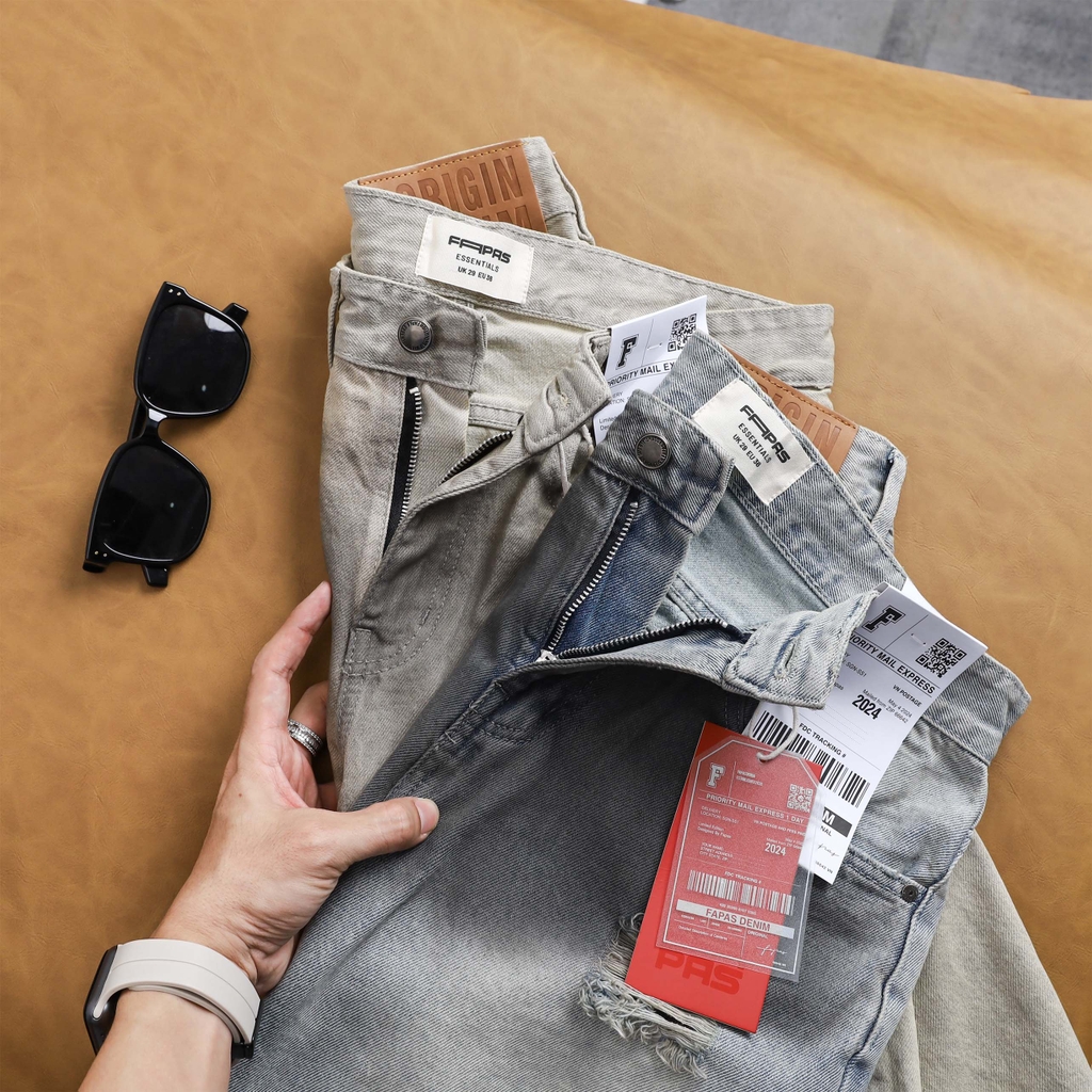 Shorts Jean Fapas Straight Fit Pillow