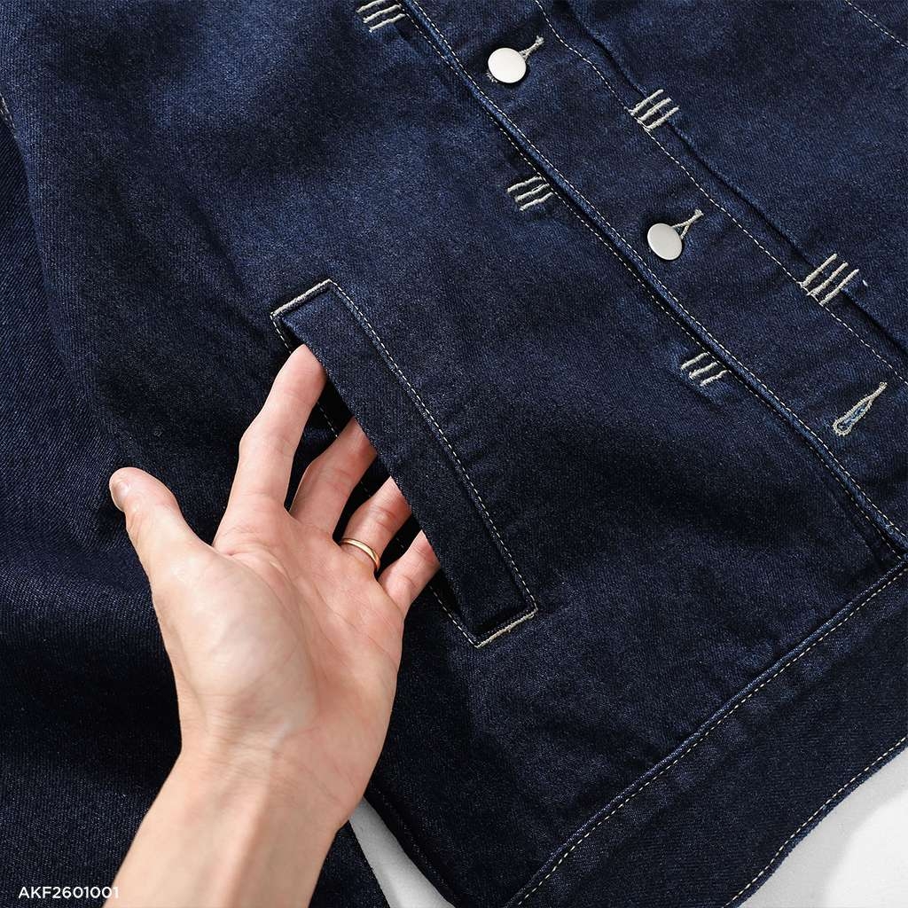 Áo Khoác Jean Fapas Regular Stonewall