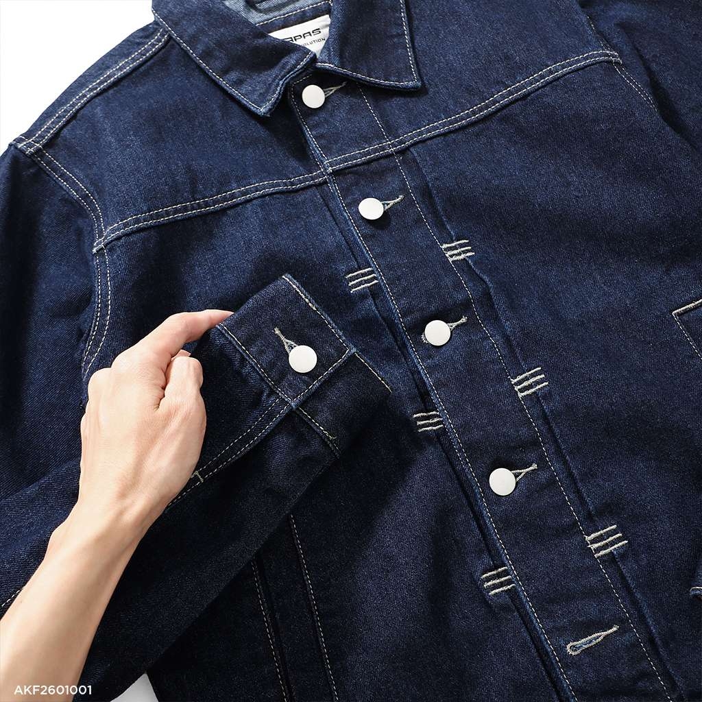 Áo Khoác Jean Fapas Regular Stonewall