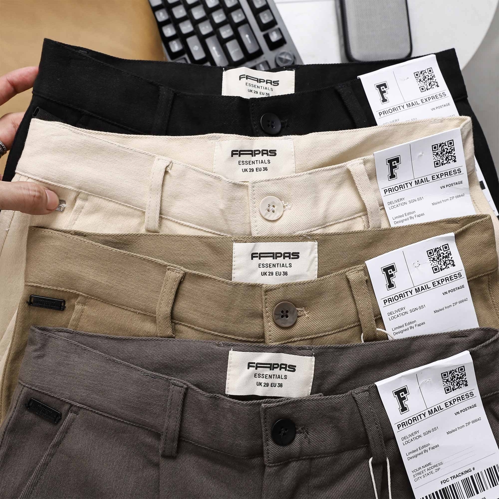 Kaki Fapas Slimfit Man