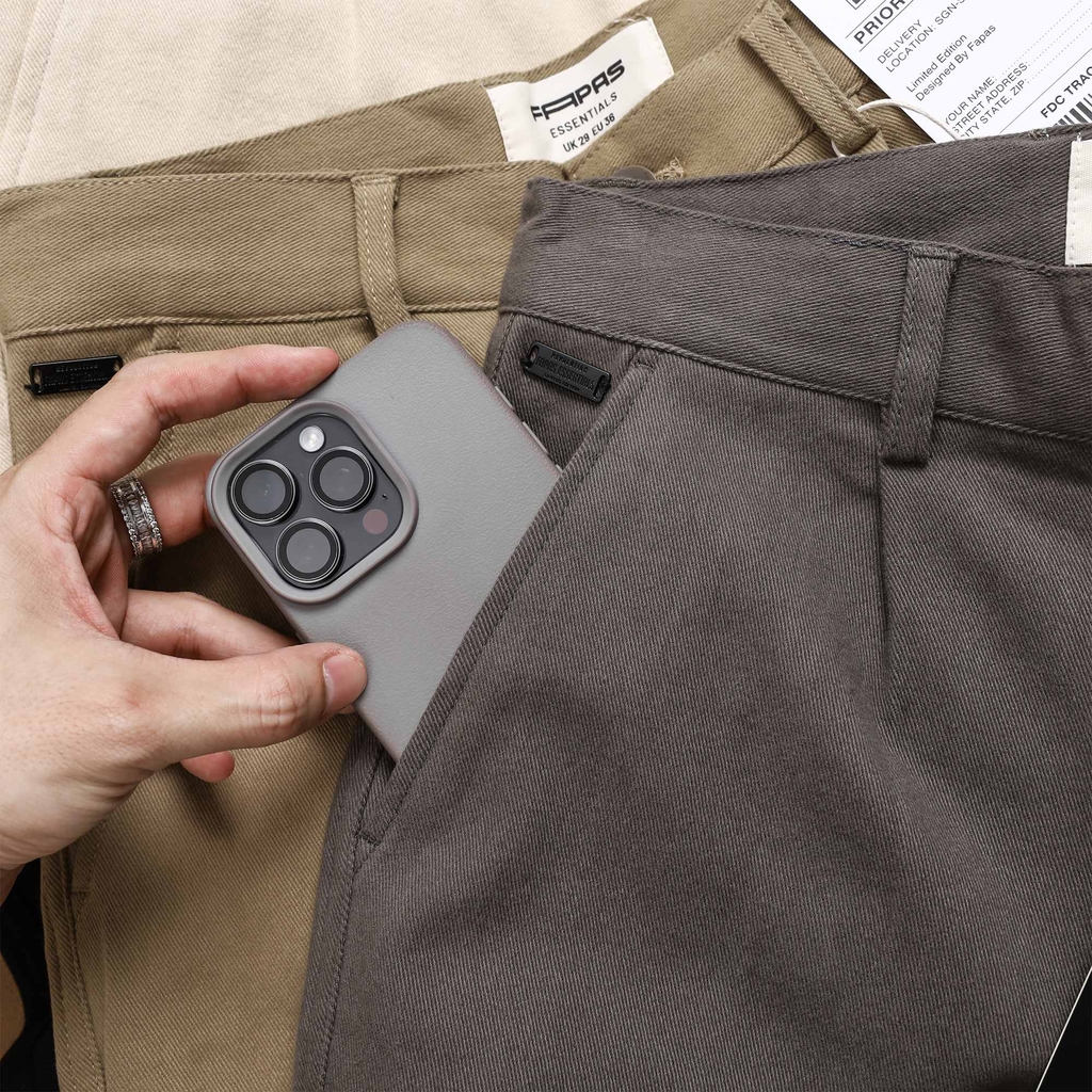 Kaki Fapas Slimfit Man