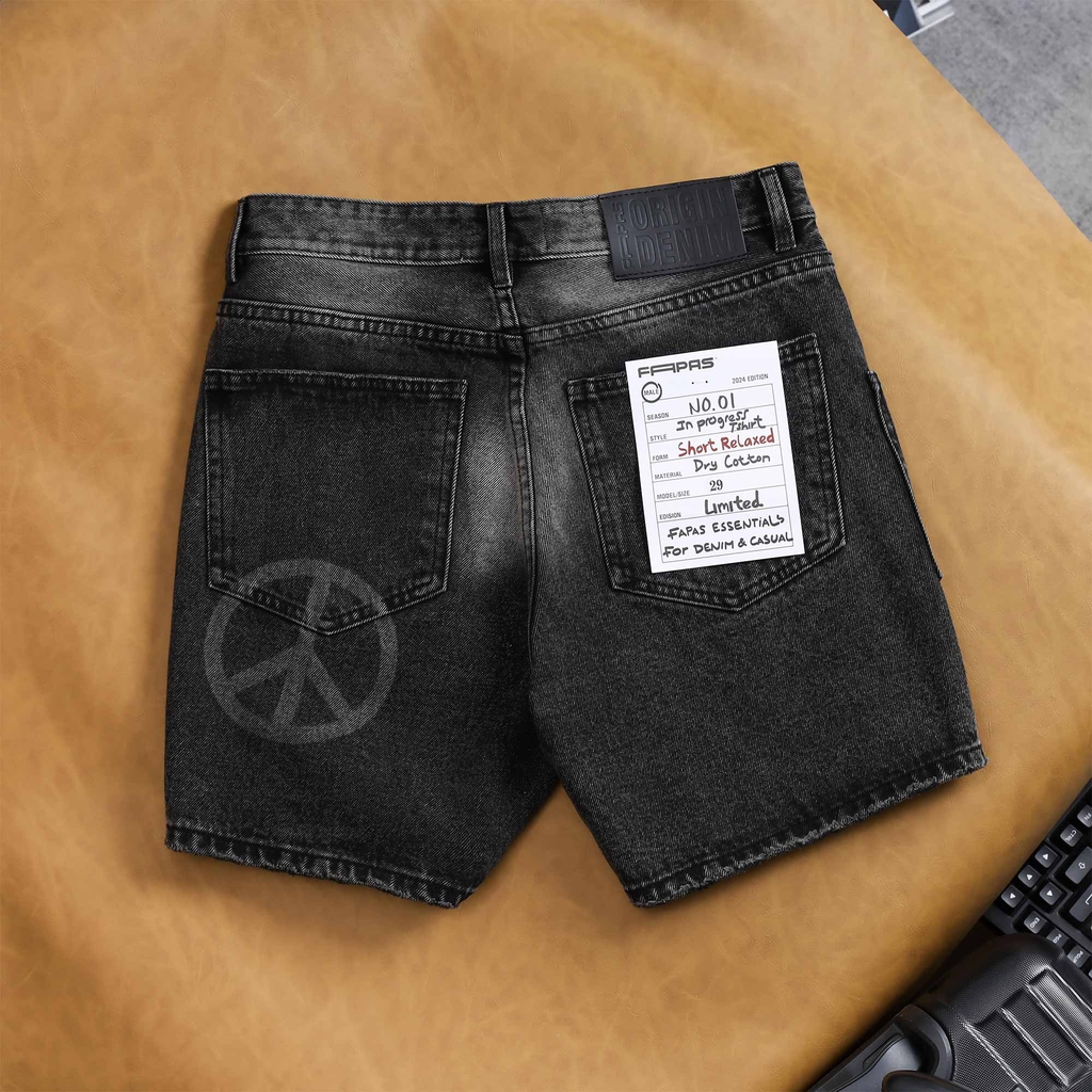 Shorts Jean Fapas Relaxed North