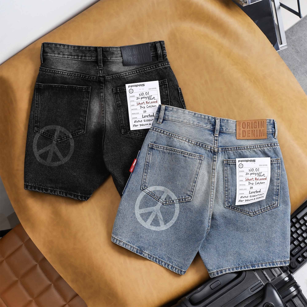 Shorts Jean Fapas Relaxed North