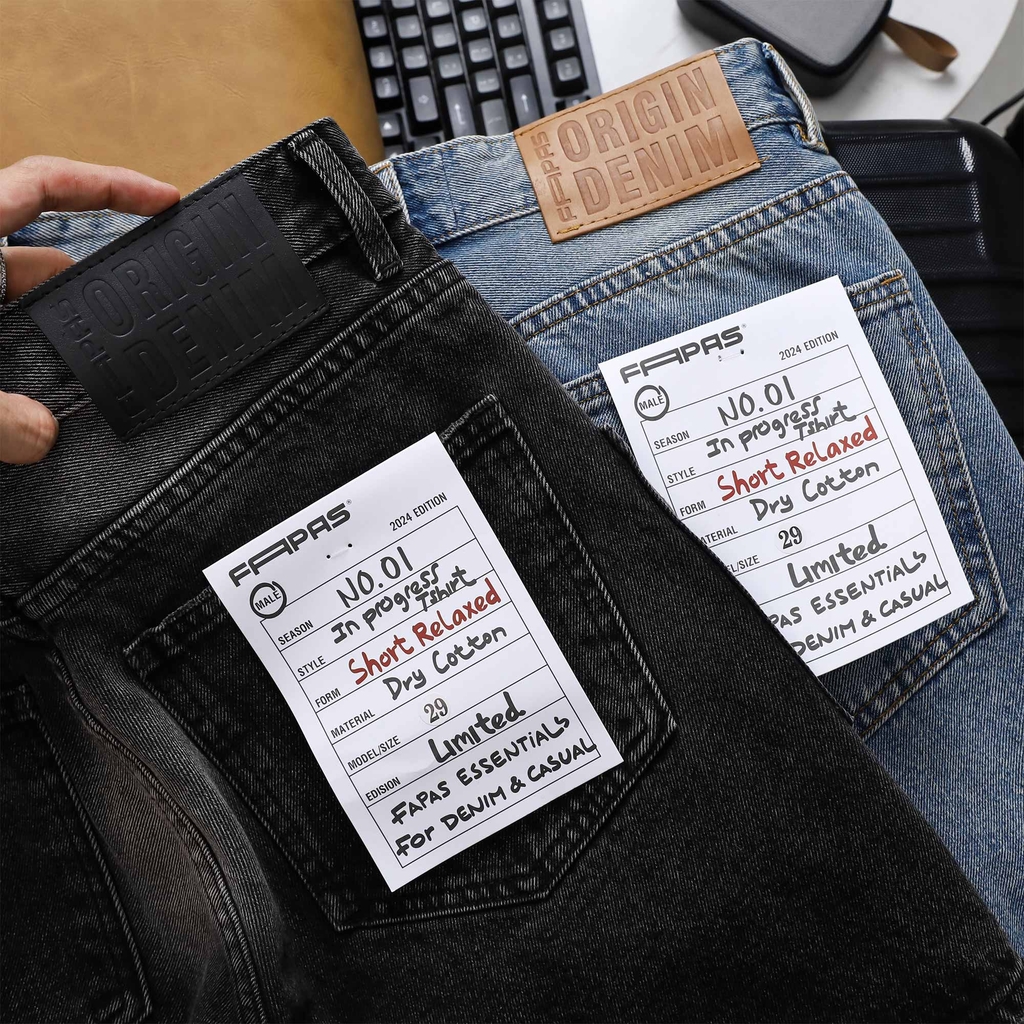 Shorts Jean Fapas Relaxed North