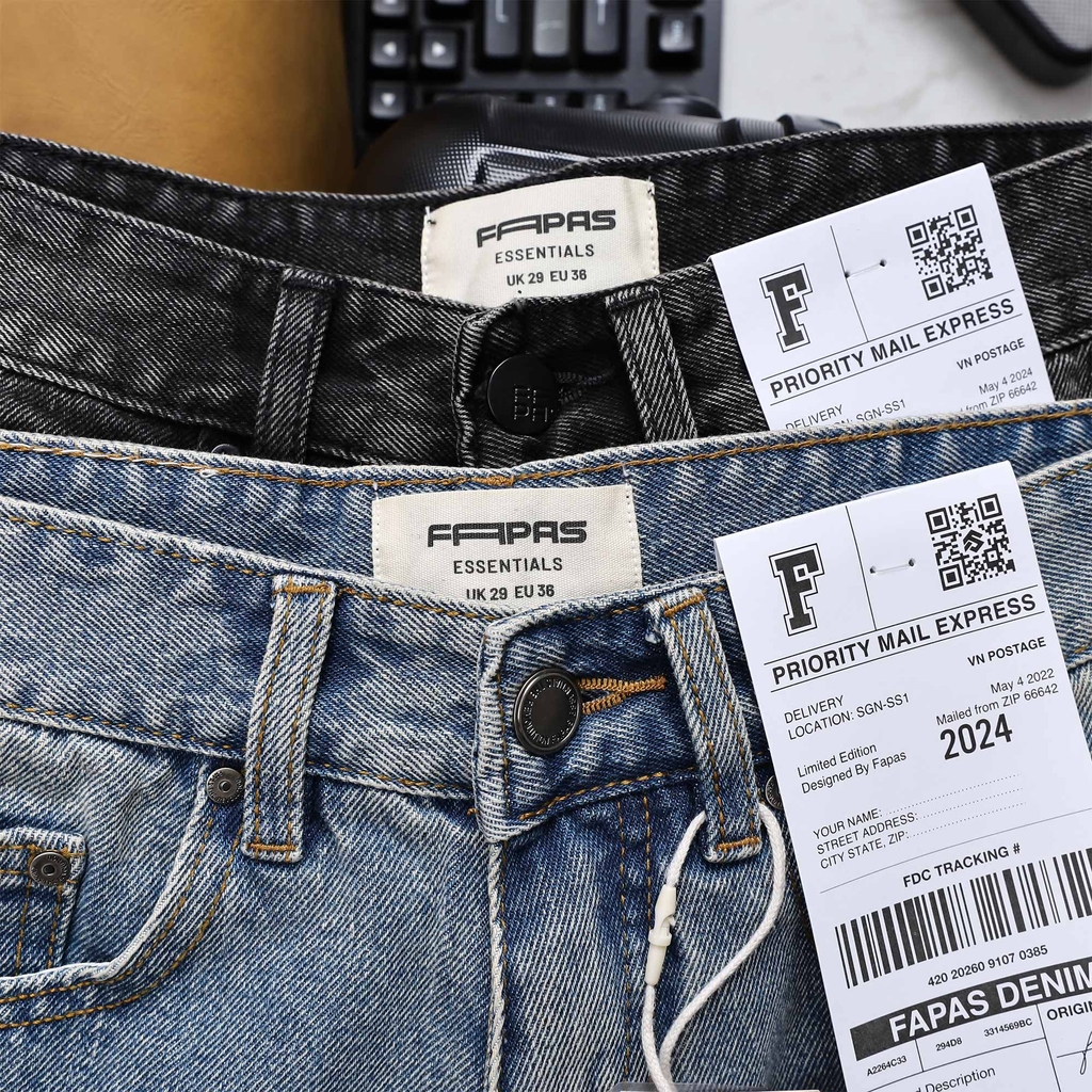 Shorts Jean Fapas Relaxed North