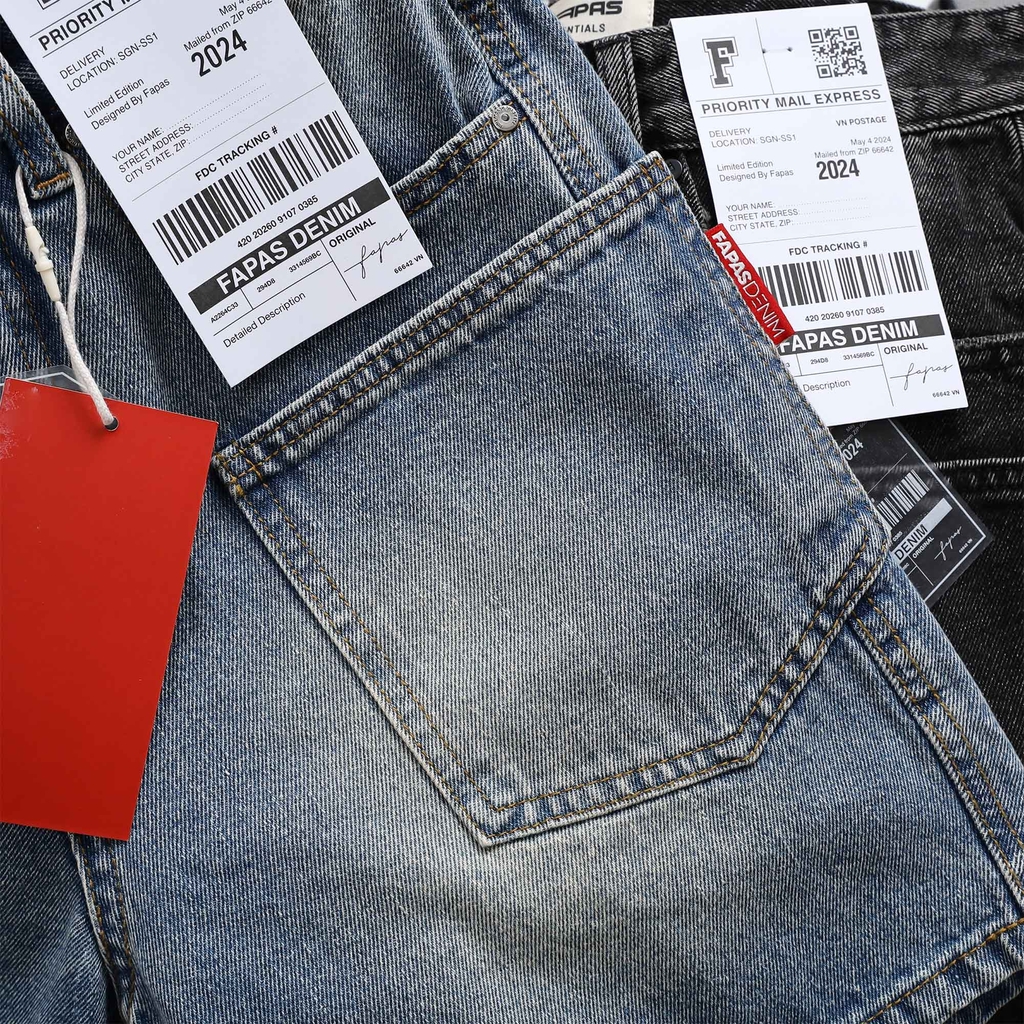 Shorts Jean Fapas Relaxed North