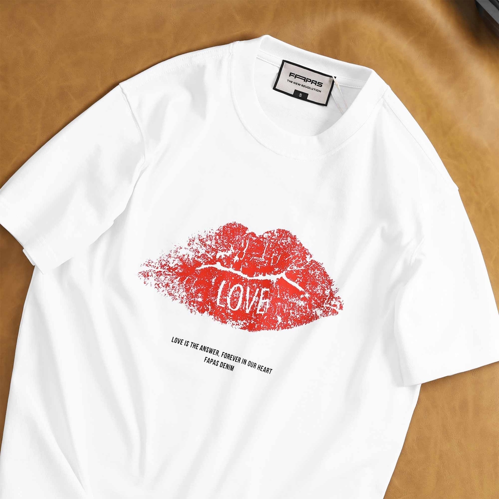 Áo Thun Fapas Regular Lips