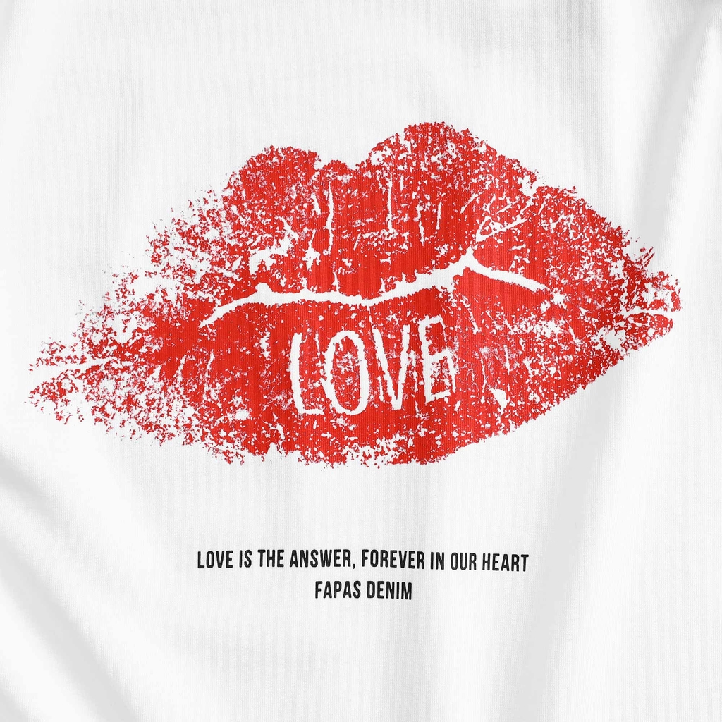 Áo Thun Fapas Regular Lips