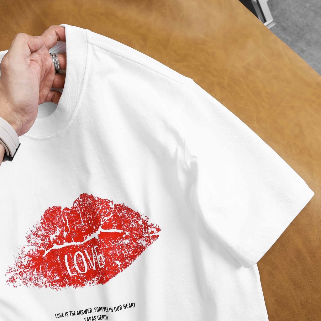 Áo Thun Fapas Regular Lips