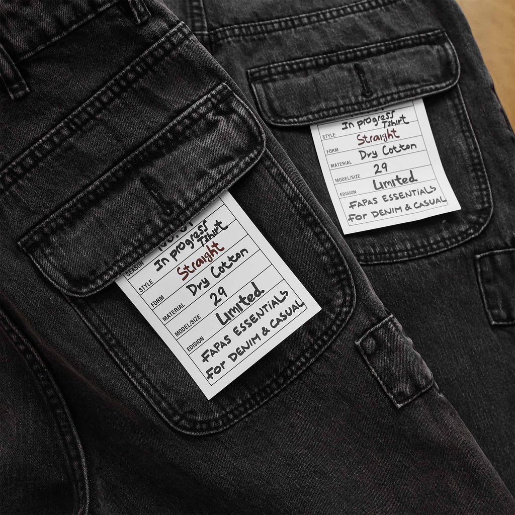 Quần Jean Fapas Straight Logy