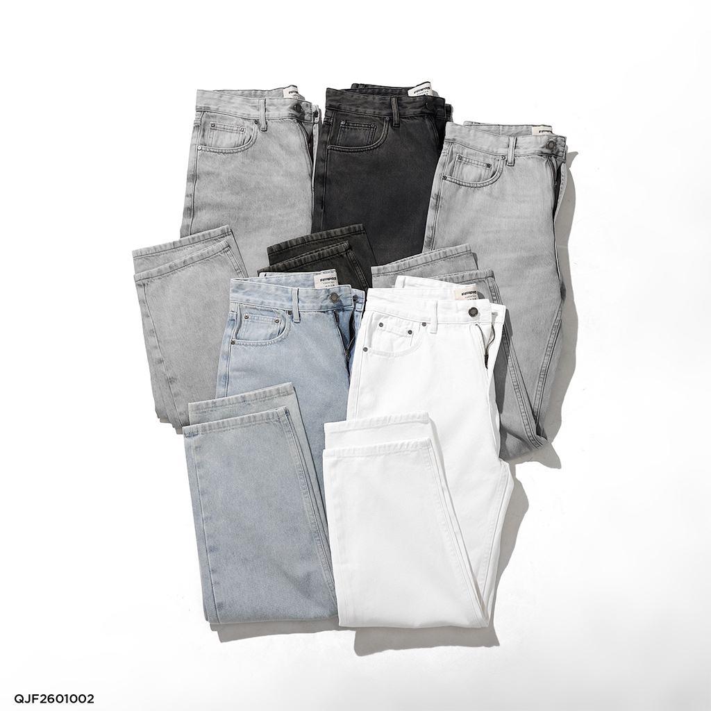 Quần Jeans Fapas Baggy Modern