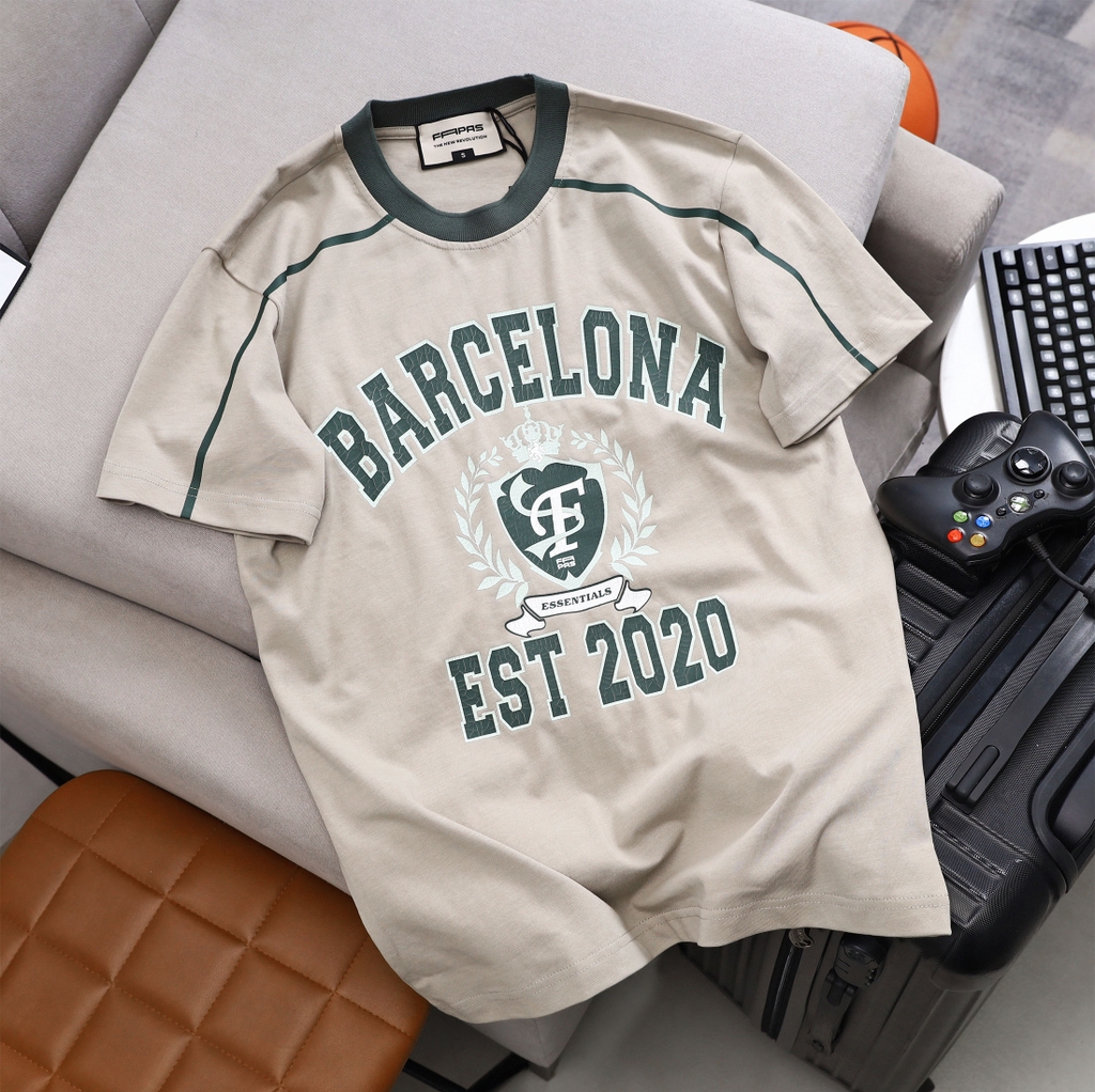 Áo Thun Ngắn Relaxed Barca