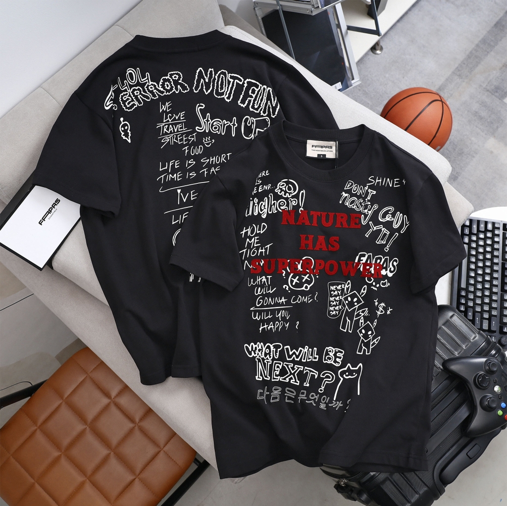 Áo Thun Ngắn Relaxed Power