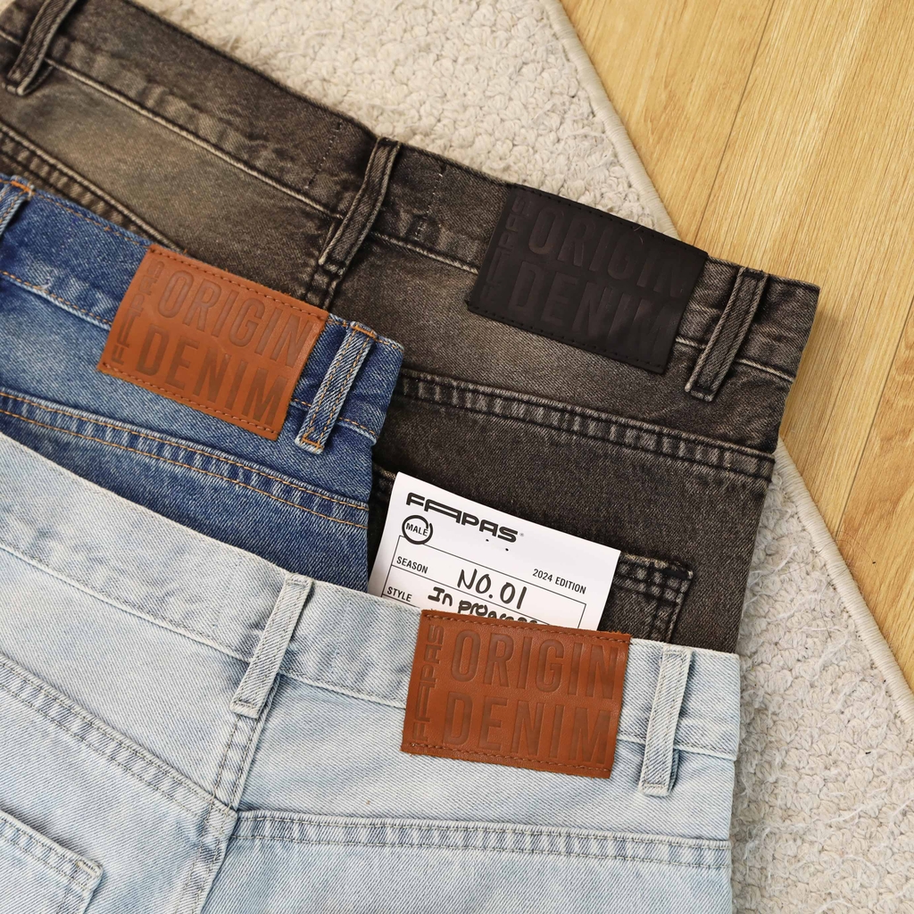 Quần Shorts Jean Relaxed Squash