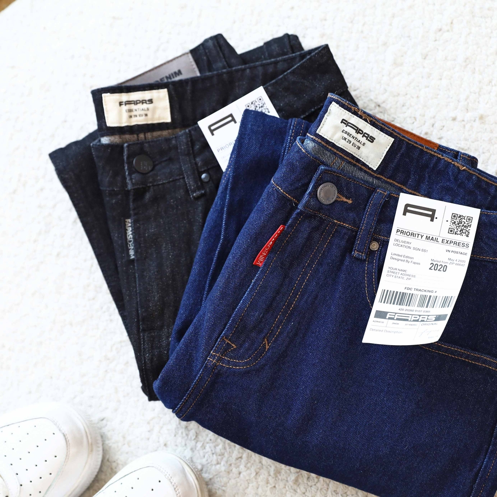 Quần Jeans Straight Cutter